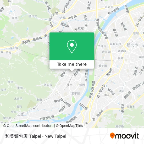 和美麵包店 map