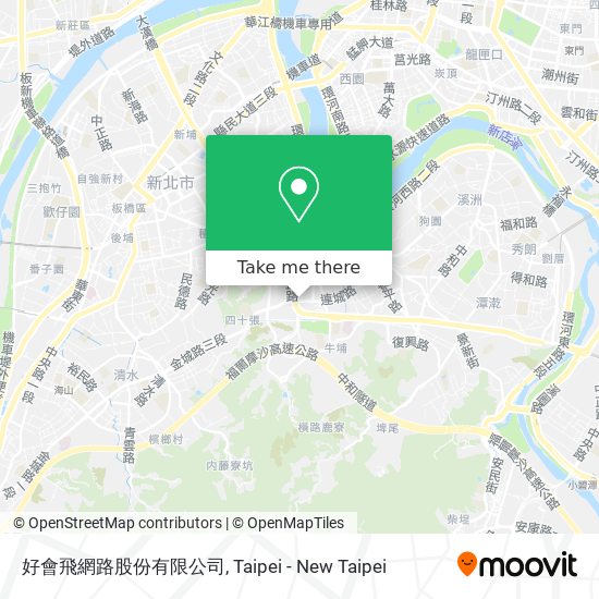 好會飛網路股份有限公司 map