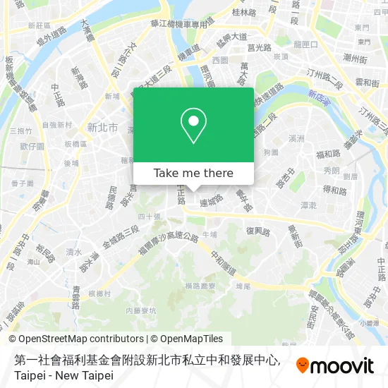 第一社會福利基金會附設新北市私立中和發展中心 map