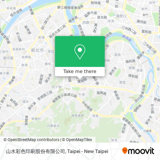 山水彩色印刷股份有限公司 map