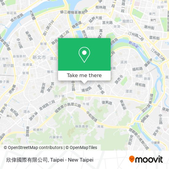 欣偉國際有限公司 map