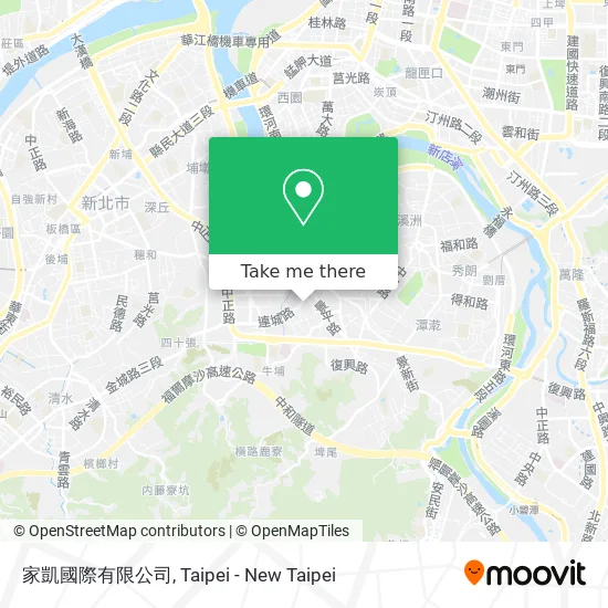 家凱國際有限公司 map
