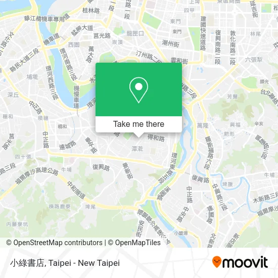 小綠書店地圖