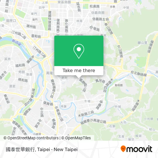 國泰世華銀行 map