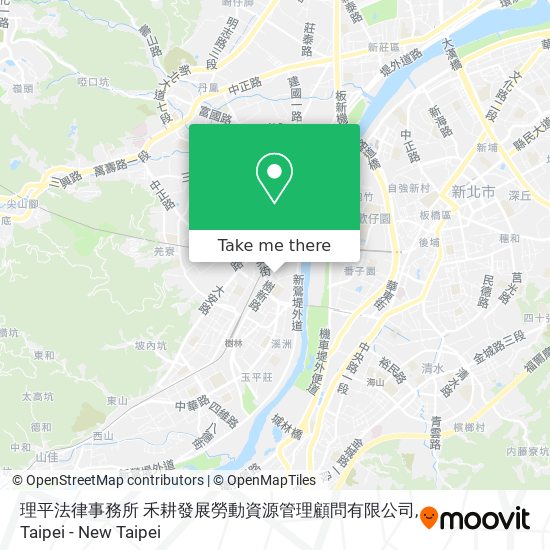 理平法律事務所 禾耕發展勞動資源管理顧問有限公司 map