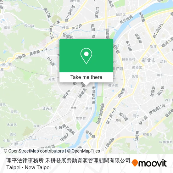 理平法律事務所 禾耕發展勞動資源管理顧問有限公司 map