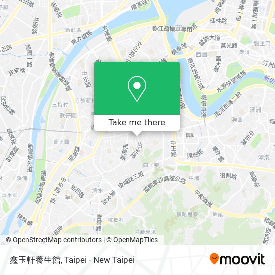 鑫玉軒養生館 map