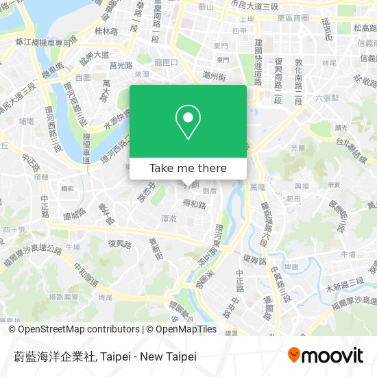 蔚藍海洋企業社 map