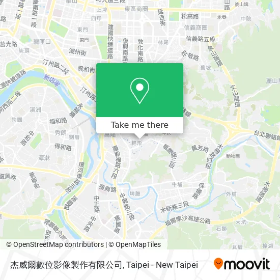 杰威爾數位影像製作有限公司 map