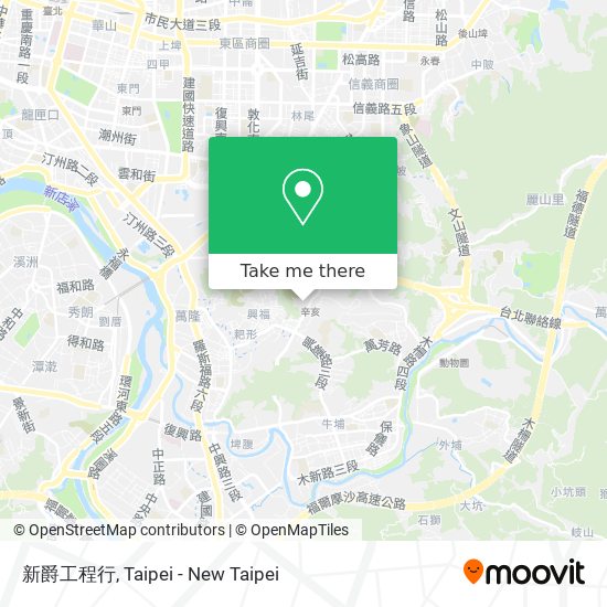 新爵工程行 map