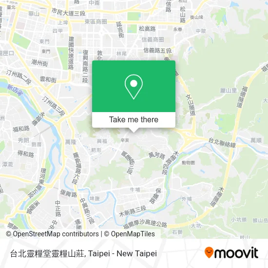 台北靈糧堂靈糧山莊地圖