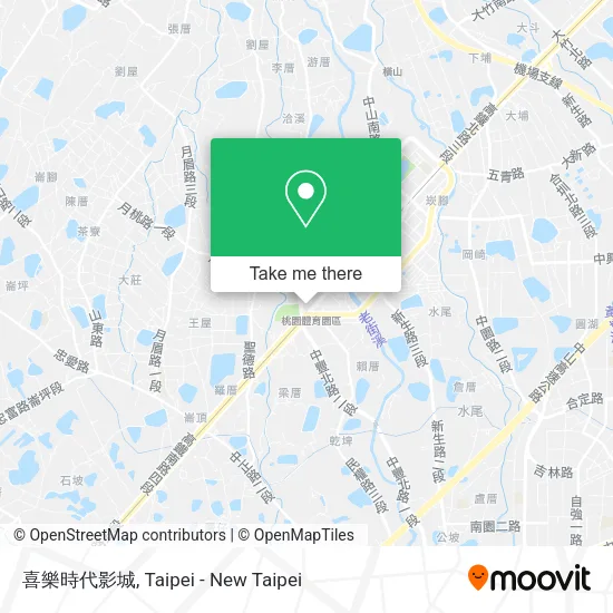 喜樂時代影城地圖
