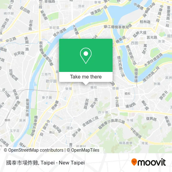 國泰市場炸雞 map