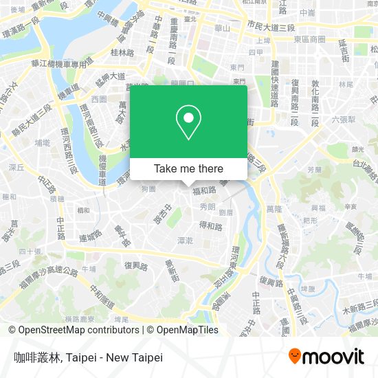 咖啡叢林地圖