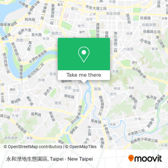 永和溼地生態園區 map