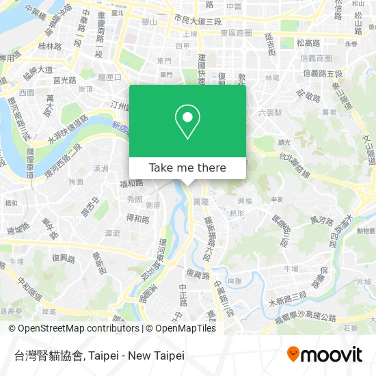 台灣腎貓協會地圖