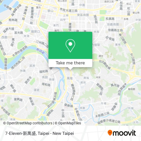 7-Eleven-新萬盛 map