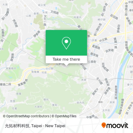 允拓材料科技 map