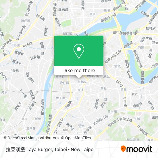 拉亞漢堡 Laya Burger map