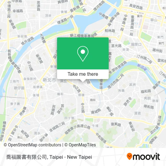 喬福圖書有限公司 map