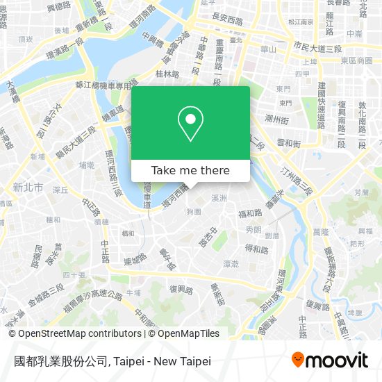 國都乳業股份公司 map