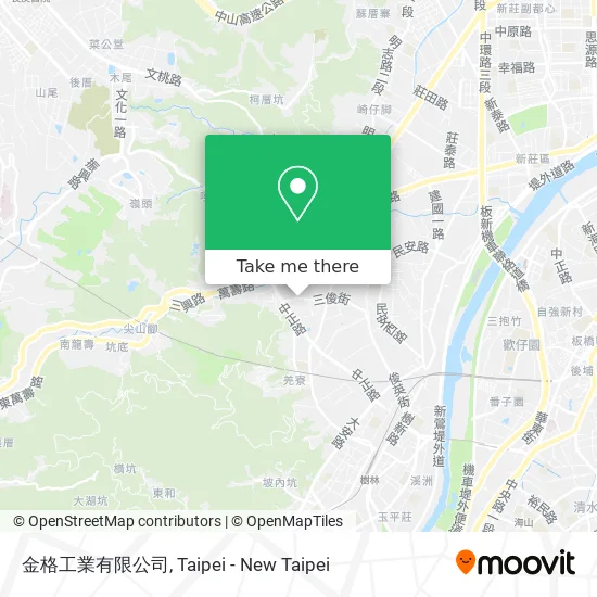 金格工業有限公司 map