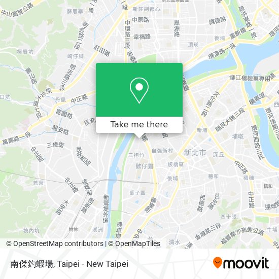 南傑釣蝦場 map