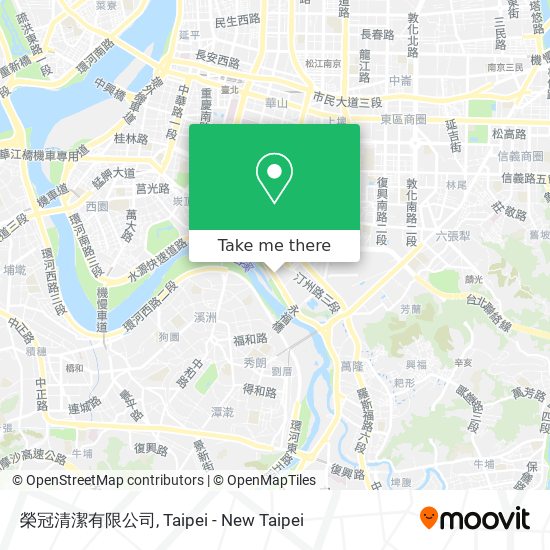 榮冠清潔有限公司 map