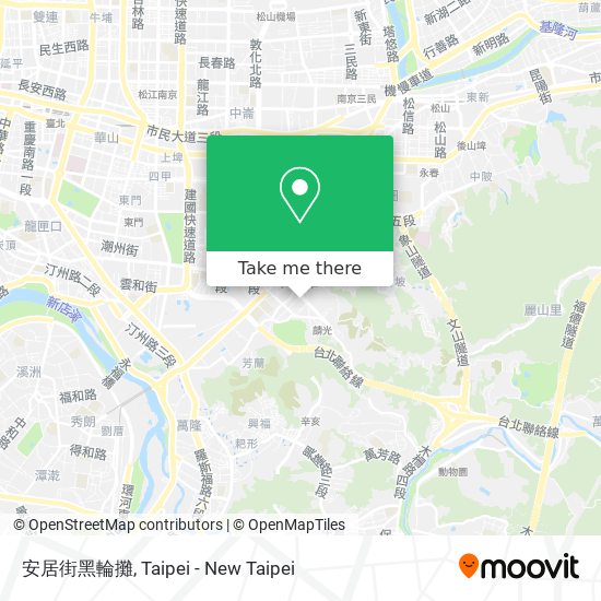 安居街黑輪攤 map