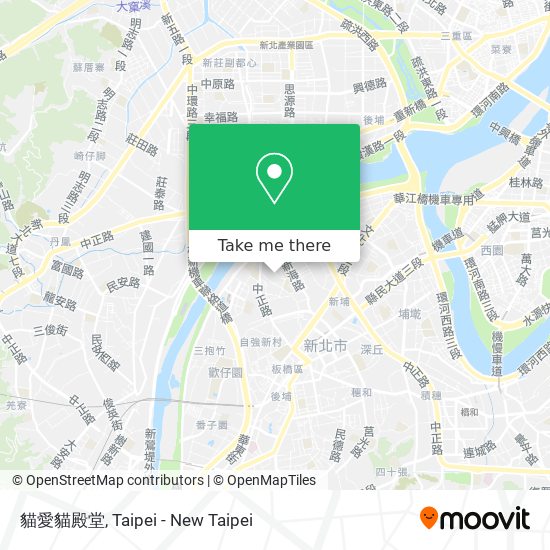 貓愛貓殿堂 map