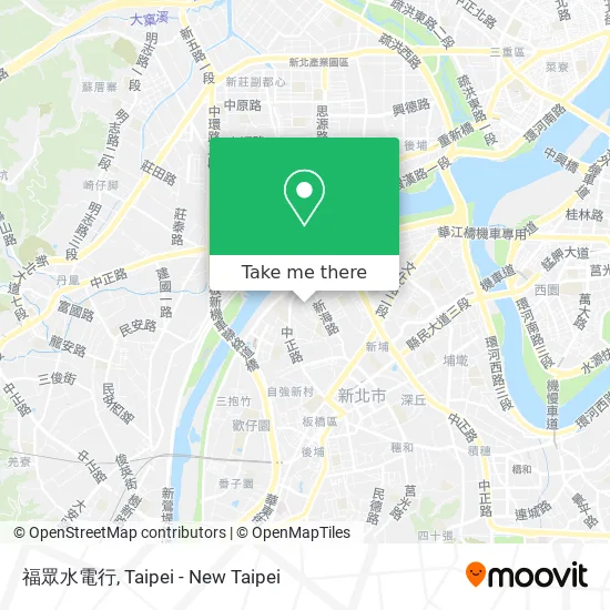 福眾水電行地圖
