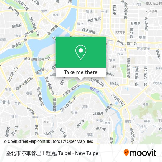 臺北市停車管理工程處 map