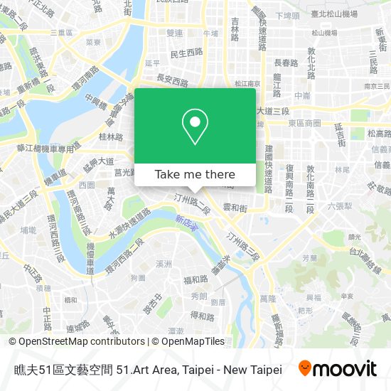 瞧夫51區文藝空間 51.Art Area地圖
