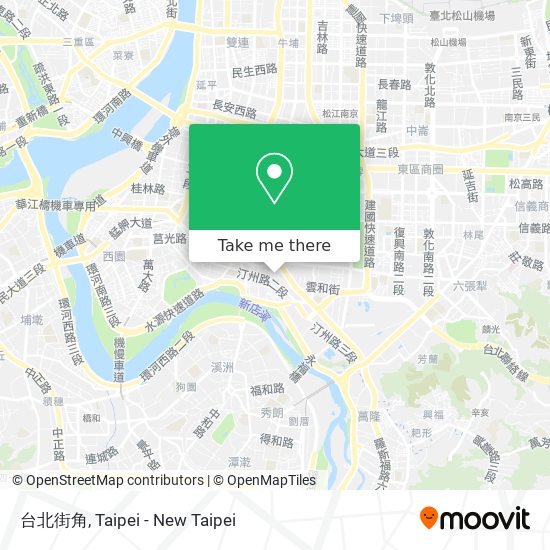 台北街角 map