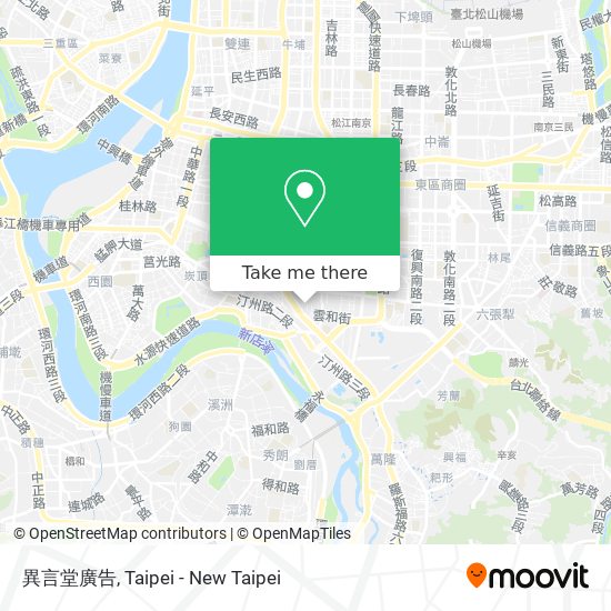 異言堂廣告 map