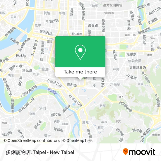 多俐寵物店 map