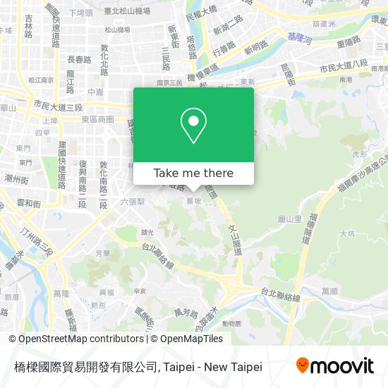 橋樑國際貿易開發有限公司 map