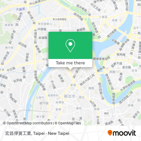 宏昌彈簧工業 map