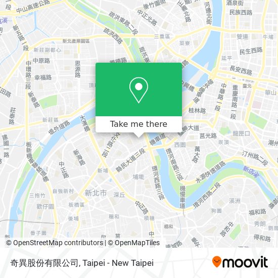 奇異股份有限公司 map