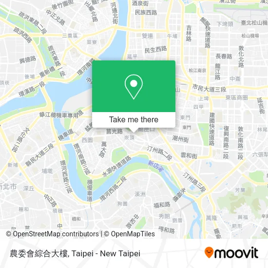 農委會綜合大樓地圖