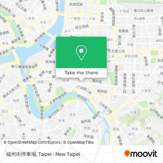 福州街停車場 map