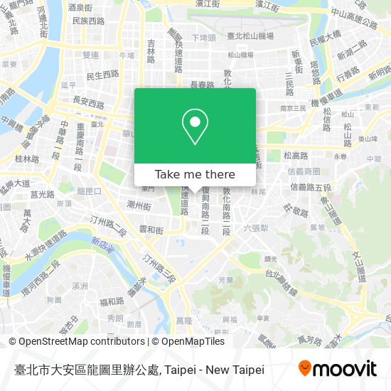 臺北市大安區龍圖里辦公處地圖