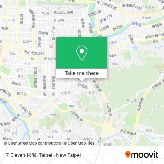 7-Eleven-松智 map