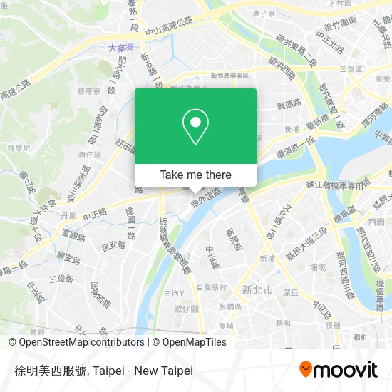 徐明美西服號地圖