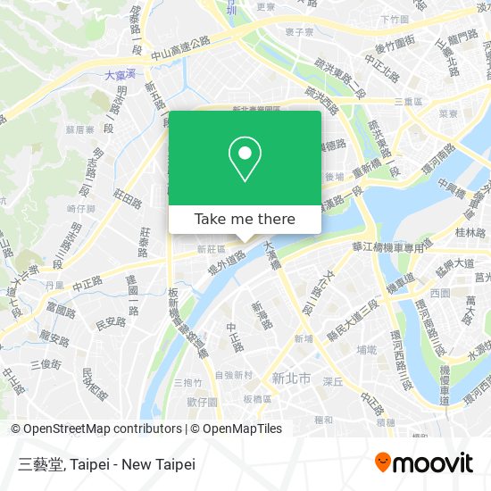 三藝堂 map