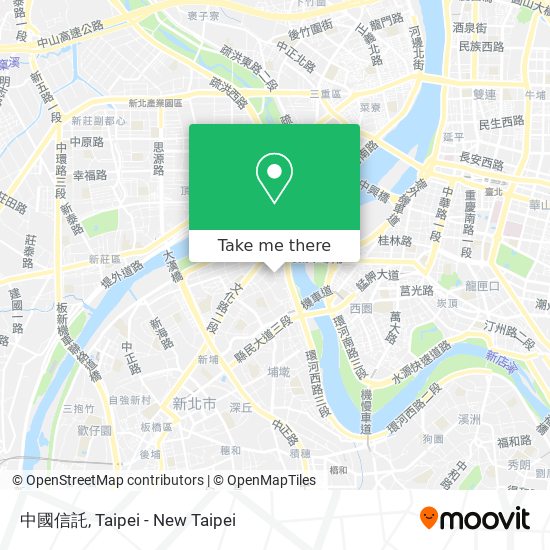 中國信託 map