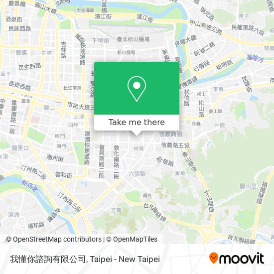 我懂你諮詢有限公司 map