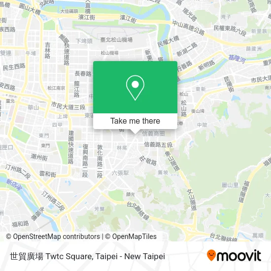 世貿廣場 Twtc Square map