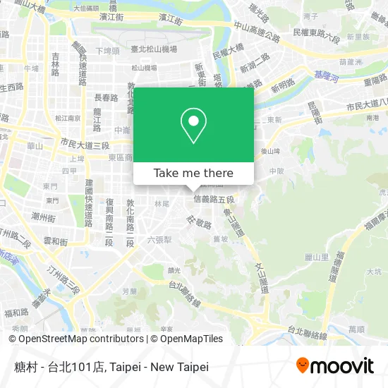 糖村 - 台北101店 map