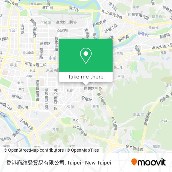 香港商維登貿易有限公司 map